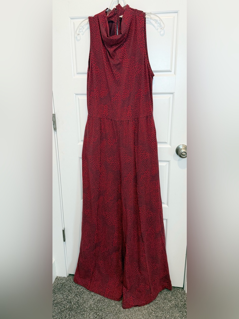 Pact Whirlpool Gianna Wide Leg Jumpsuit Size Large New Organic Cotton